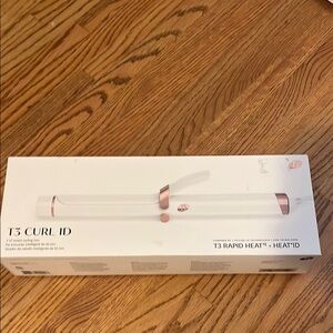 T3 Curl ID Hair Tool - White and Rose Gold